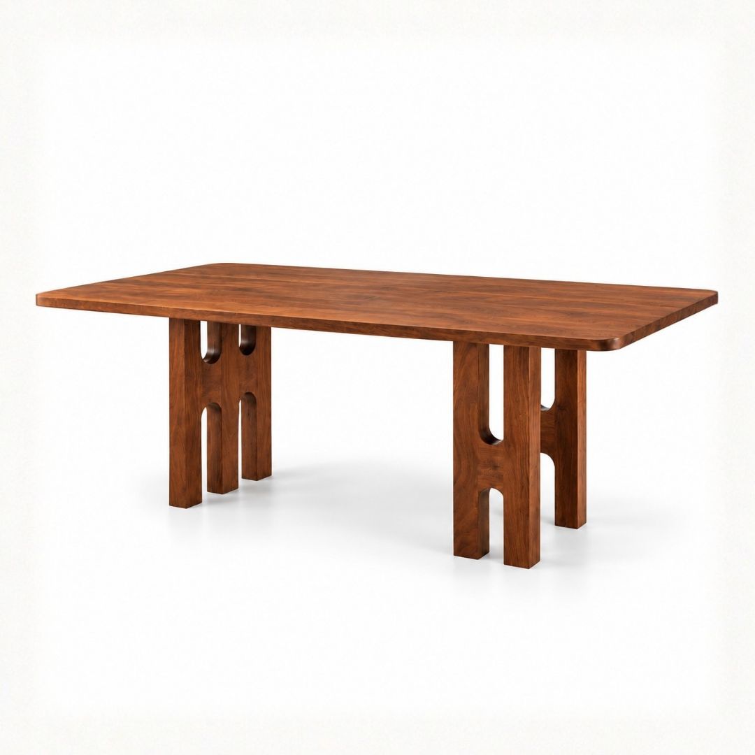 Lustre Solid Wood Dining Table