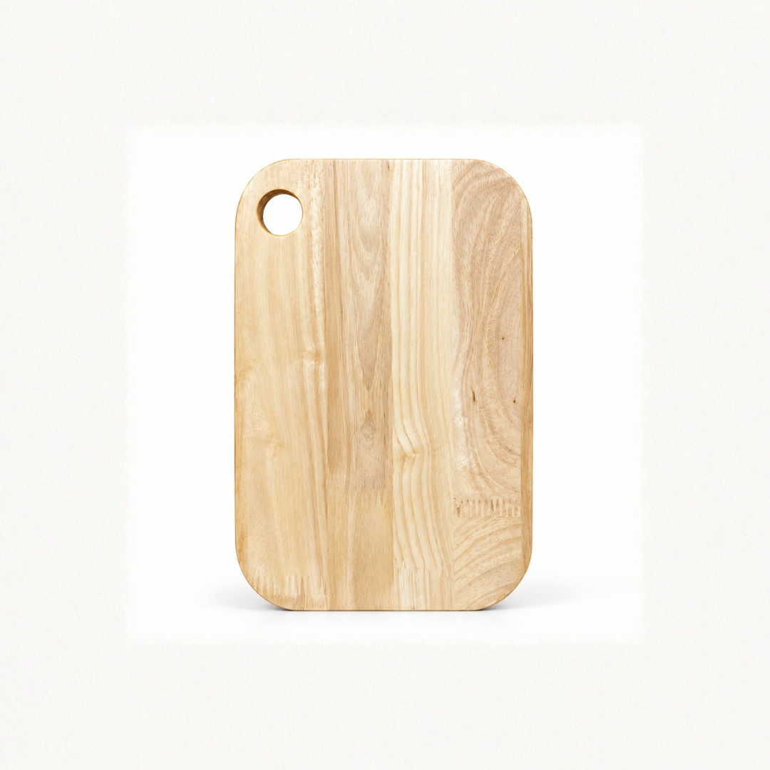 Rubber Wood Rectangular Serving Board